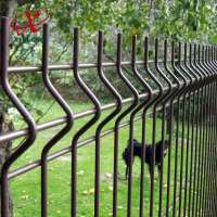 Modern design angle steel metal palisade fence