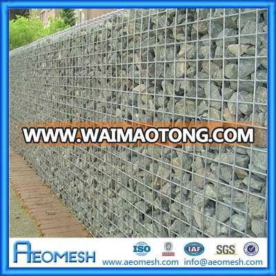 welded galvanized Gabion Basket 2M X 1M X 1M